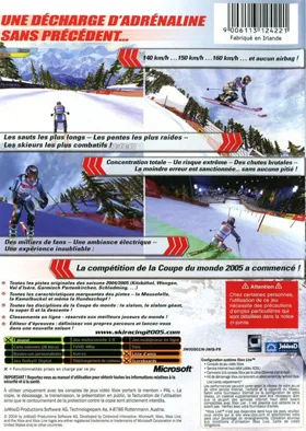 Ski Racing 2005 (Europe) box cover back